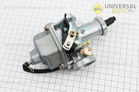 Карбюратор СВ / CG-150 (d = 27), дросель ручний. KNG (Запчастини на мотоцикл з двигуном CB / UM3218-V89)