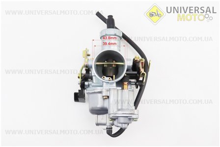 Карбюратор СВ/CG-200 (d=30), дросель під трос, з прискорювальним насосом. Formula (Запчастини на мотоцикл з двигуном CB / UM3219-V98)