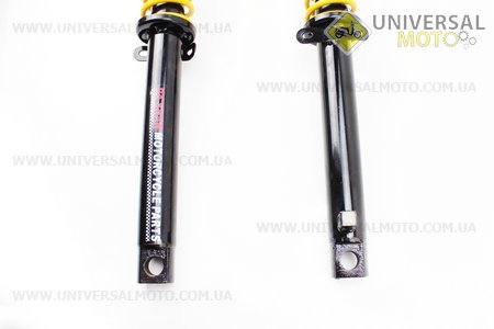Амортизатор передний 2 штуки, траверс, крепление в сборе "вилка". Китай (Мотоцикл Viper Zubr / UM3230-V28)