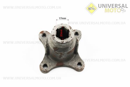 Карданная вилка в сборе. Китай (Мотоцикл Viper Zubr / UM3230-V74)