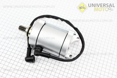 Стартер у зборі (11 шліців) Zubr/F5. TATA (Запчастини на мотоцикл з двигуном CG / UM3231-V03)