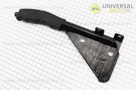 Важіль ручного гальма в зборі. Китай (Запчастини на мотоблок Зубр / UM3231-V69)