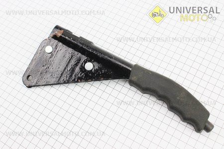 Важіль ручного гальма в зборі. Китай (Запчастини на мотоблок Зубр / UM3231-V69)