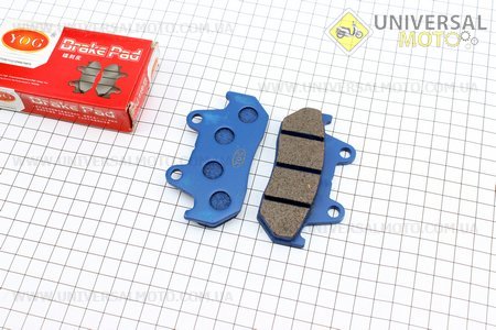 Тормозные колодки (дисковые) CBT-125/ Honda WH-125. YOG (Мотоцикл / UM3240-V22)