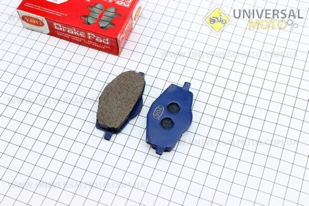 Тормозные колодки (дисковые) ZY-125. YOG (Мотоцикл / UM3240-V23)