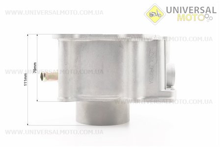 CG250-OHV Циліндро поршневий комплект (ЦПГ) 250см.куб. - 67мм - водяне охолодження (висота цилиндра 79/111мм) (палець 16мм). Китай (Запчастини на мотоцикл з двигуном CG / UM3240-V80)