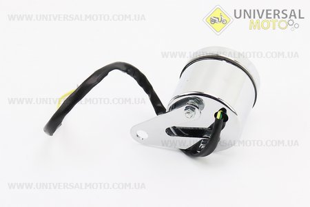 Тахометр в зборі універсальний "ХРОМ" цифровий, круглий 62мм. Китай (Запчастини на мотоцикл / UM3240-V84)