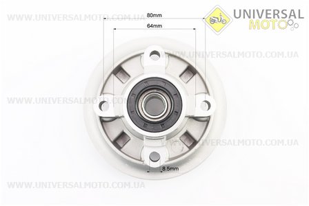 Панель демпферна з підшипником, тип 1. Китай (Запчастини на мотоцикл Yamaha YBR125 / UM3240-V86)