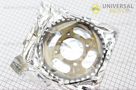 Звезда задняя JD125 - 428H-39T - диаметром 58мм "каленая". B-cycle (Мотоцикл / UM3242-V02)