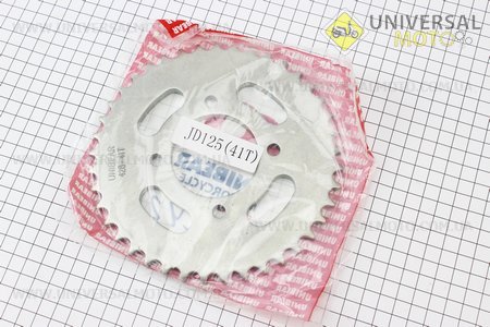 Звезда задняя JD125 - 428H-41T - диаметром 58мм. UNIBEAR (Мотоцикл / UM3242-V05)