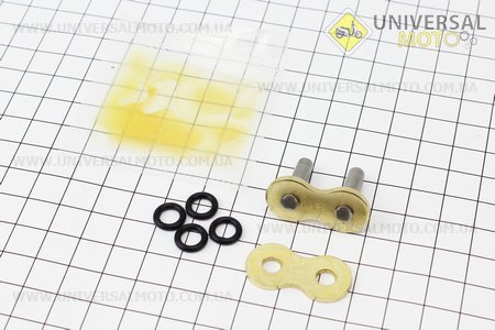 Замок цепи 520Н VX GOLD (с сальниками). D.I.D. (Мотоцикл / UM3242-V14)