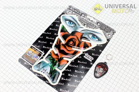 Наклейка защитная на бак топливный KT8140