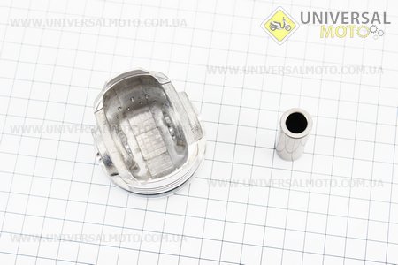 Поршневий комплект (поршень, кільця, палець) CG125см.куб. 56,5мм STD (висота 41мм, палець 15мм). DHOK (Запчастини на мотоцикл з двигуном CG / UM3243-V34)