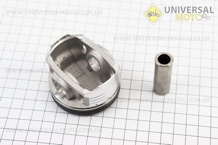 Поршневий комплект (поршень, кільця, палець) CG150см.куб. 62мм +0,25 (висота 38,5мм, палець 15мм). DHOK (Запчастини на мотоцикл з двигуном CG / UM3243-V36)
