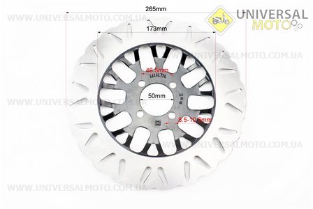 Loncin- LX200GY-3 Диск тормозной . Китай (Мотоцикл / UM3243-V43)