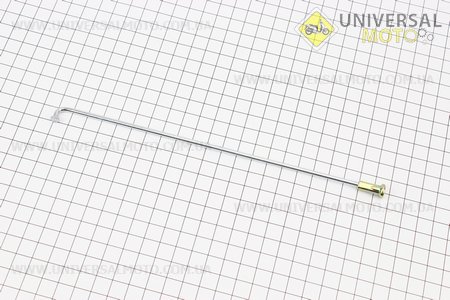 Loncin- LX200GY-3 Спиця переднього колеса L=208мм, D=3мм. Китай (Запчастини на мотоцикл Loncin / UM3243-V65)