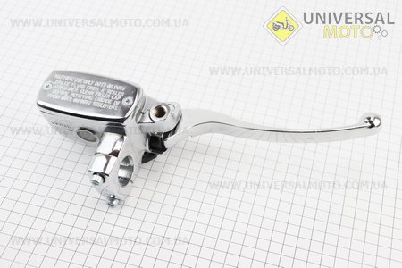 ТОРМОЗНОЙ цилиндр главный правый хром "ЧОППЕР". Китай (Мотоцикл / UM3243-V82)