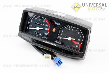 Спидометр в сборе ZUBR (тахометр механический). Китай (Мотоцикл / UM3243-V87)
