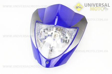 пластик - обтекатель + фара "стрекоза", синий . Китай (Мотоцикл / UM3243-V92)