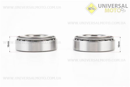 Loncin- LX200GY-3 Підшипники керма 32005 комплект 2шт. Китай (Запчастини на мотоцикл Loncin / UM3244-V05)