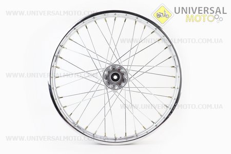 Loncin- LX250GY-3 Колесо переднє спіцованние 1,85-21. Китай (Запчастини на мотоцикл Loncin / UM3244-V13)