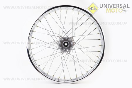 Loncin- LX250GY-3 Колесо переднє спіцованние 1,85-21. Китай (Запчастини на мотоцикл Loncin / UM3244-V13)