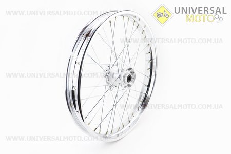 Loncin- LX250GY-3 Колесо переднє спіцованние 1,85-21. Китай (Запчастини на мотоцикл Loncin / UM3244-V13)