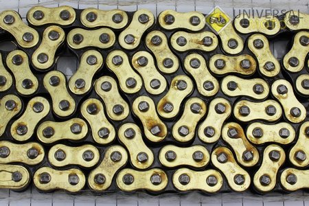 Ланцюг приводу колеса 428*118L GOLD. TMMP (Запчастини для мопеда Дельта / UM3244-V56)