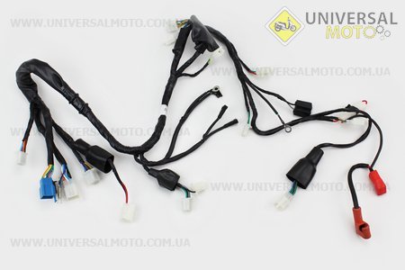 Loncin- LX250GY-3 Проводка центральна комплект. Китай (Запчастини на мотоцикл Loncin / UM3244-V65)