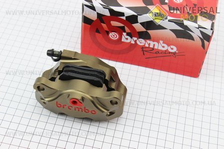 Тормозной суппорт однопоршневой ТЮНИНГ тип №3. BREMBO (Мотоцикл / UM3245-V28)