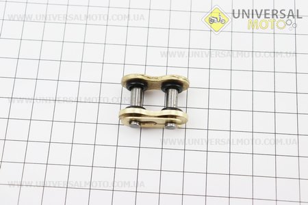Замок цепи 520Н VX золотистая (с сальниками). Китай (Мотоцикл / UM3245-V39)