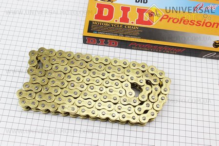 Ланцюг приводу колеса 530НVO * 110L GOLD (з сальниками) (є DID на ланці). D.I.D. (Запчастини на мотоцикл / UM3245-V65)
