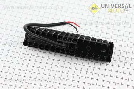 Фара додаткова світлодіодна вологозахисна - 6 LED з кріпленням, прямокутна 39 * 148мм. Китай (Освітлення / UM3246-V19)