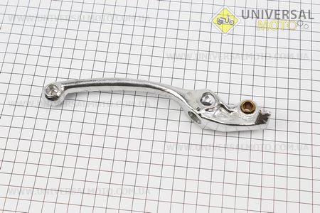 Рычаг тормоза левый, МОТО "хром". Taiwan (Мотоцикл / UM3246-V75)