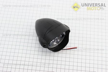 Фара додаткова світлодіодна вологозахисна - 9 LED з кріпленням "крапля" 66 * 68мм. Китай (Різне / UM3247-V02)