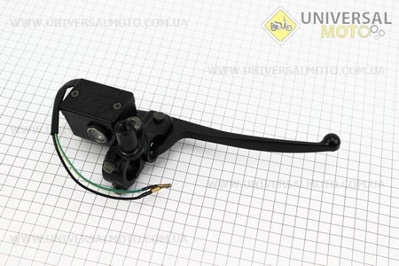 Гальмівний циліндр головний правий "Zhongyu ZY125". Китай (Запчастини на мотоцикл / UM3247-V19)