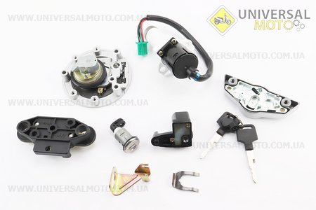 Viper - V200N Замки комплект (запалювання, кришка баку, замок керма). Китай (Запчастини на мотоцикл / UM3247-V62)