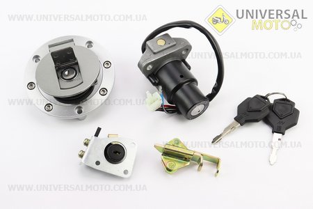 Viper - V200-F2 / V250-F2 Замки комплект (запалювання, кришка баку). Viper (Запчастини на мотоцикл / UM3247-V94)