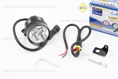 Фара додаткова світлодіодна вологозахисна - 4 LED з кріпленням, 60мм. CYT (Різне / UM3248-V79)