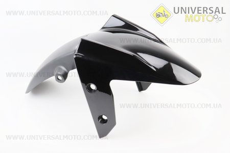 Loncin- LX300-6 пластик - крило переднє, ЧОРНИЙ матовий. Китай (Запчастини на мотоцикл Loncin / UM3249-V36)