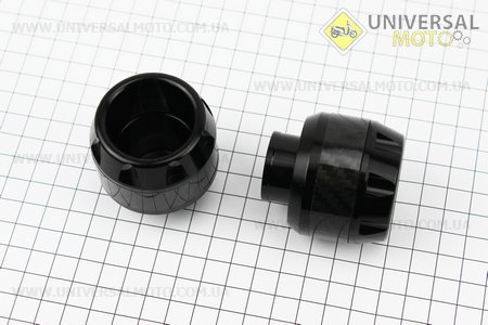 Крашпеди-слайдери (відбійники) універсальні, КАРБОН комплект 2шт. rizoma (Різне / UM3249-V51)