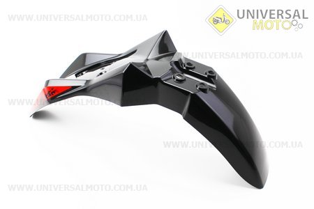 Loncin- LX250GY-3 пластик - крило переднє, ЧОРНИЙ. Китай (Запчастини на мотоцикл Loncin / UM3249-V76)