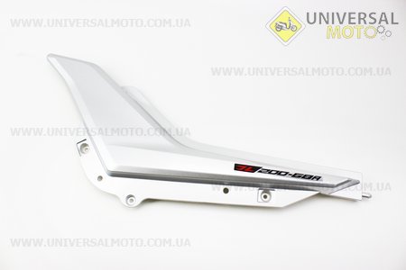 Loncin- JL200 - 68A пластик - бічний середній лівий, СІРИЙ. Китай (Запчастини на мотоцикл Loncin / UM3249-V86)