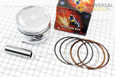 Поршень, кольца, палец к-кт 200cc 63,5мм STD