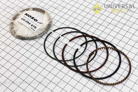 Кольца поршневые 200cc 63,5мм STD