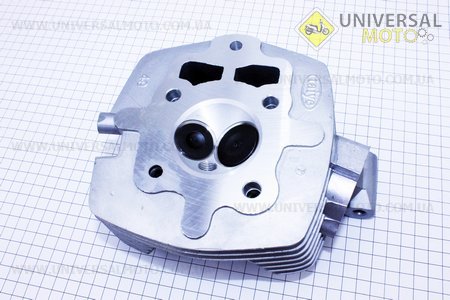 Головка цилиндра 125см3-56,5мм + клапана комплект . Китай (Мотоциклы CG125-250 / UM3260-V81)