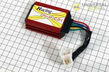 Коммутатор CDI TUNING 125/150см3 "красный". RACING (Мотоциклы CG125-250 / UM3260-V84)