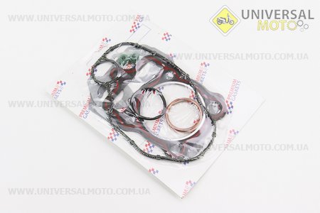 Прокладки поршневої CG-150см.куб.-62мм, комплект 9 деталей. premium gaskets (Запчастини на мотоцикл з двигуном CG / UM3261-V05)