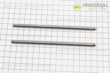 Товкач клапана 148мм - штанга комплект 2шт. Китай (Запчастини на мотоцикл з двигуном CG / UM3261-V43)