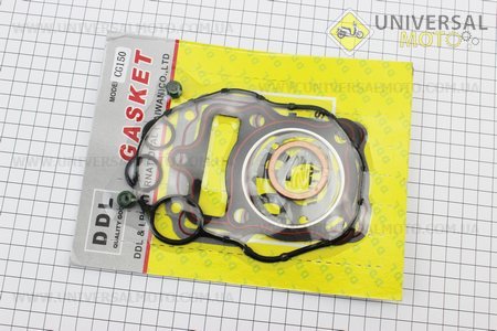Прокладки поршневої CG-150см.куб.-62мм, комплект 10 деталей. DDL (Запчастини на мотоцикл з двигуном CG / UM3261-V71)